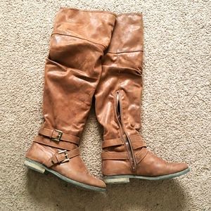 Over-the-knee high boots